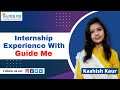 Kashish kour s internship experience with guide me education  internship opportunity