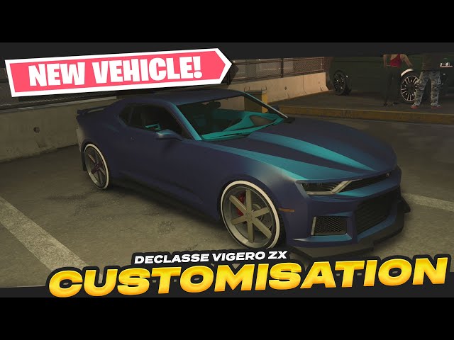 Customising The New HSW 'Declasse Vigero ZX' In GTA Online