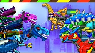 T-REX DINOSAUR WAR: Blue - Red - Purple | DCTE VN screenshot 2