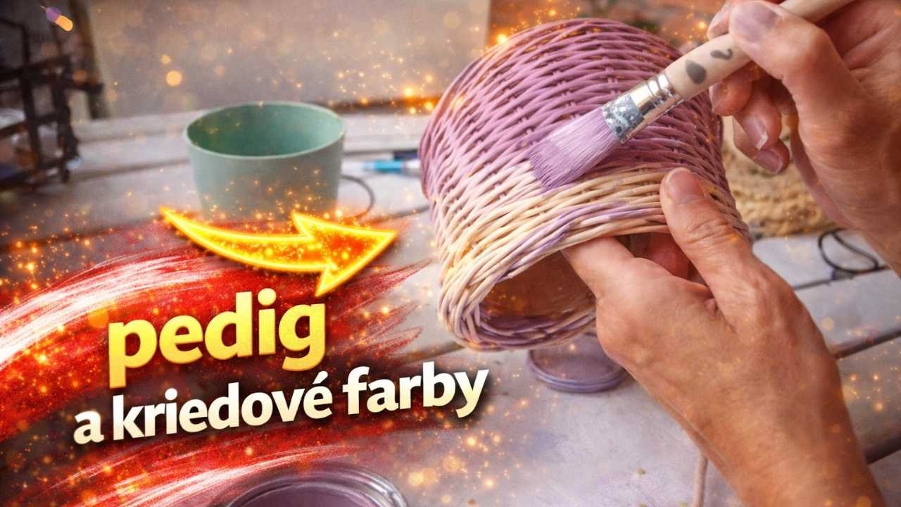 Pletenie košíkov z pedigu s Ribišškou  | 🇸🇰  🇨🇿