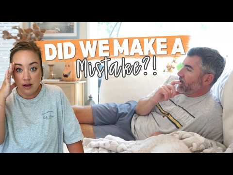 Our New Couch Is HUGE...Did We Mess Up?! Fall Thrifting and Home Updates