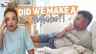 Our New Couch Is HUGE...Did We Mess Up?! Fall Thrifting and Home Updates
