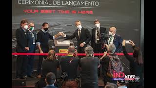 Cerimonial de Lançamento do circuito Panamericano de testes da Pirelli BR na cidade de Elias Fausto.