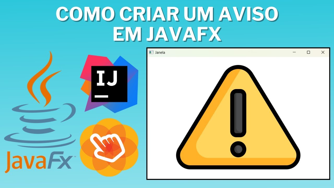 COMO FAZER PARA APARECER UM AVISO NO JAVAFX 🔔 | INTERFACE GRÁFICA COM ...
