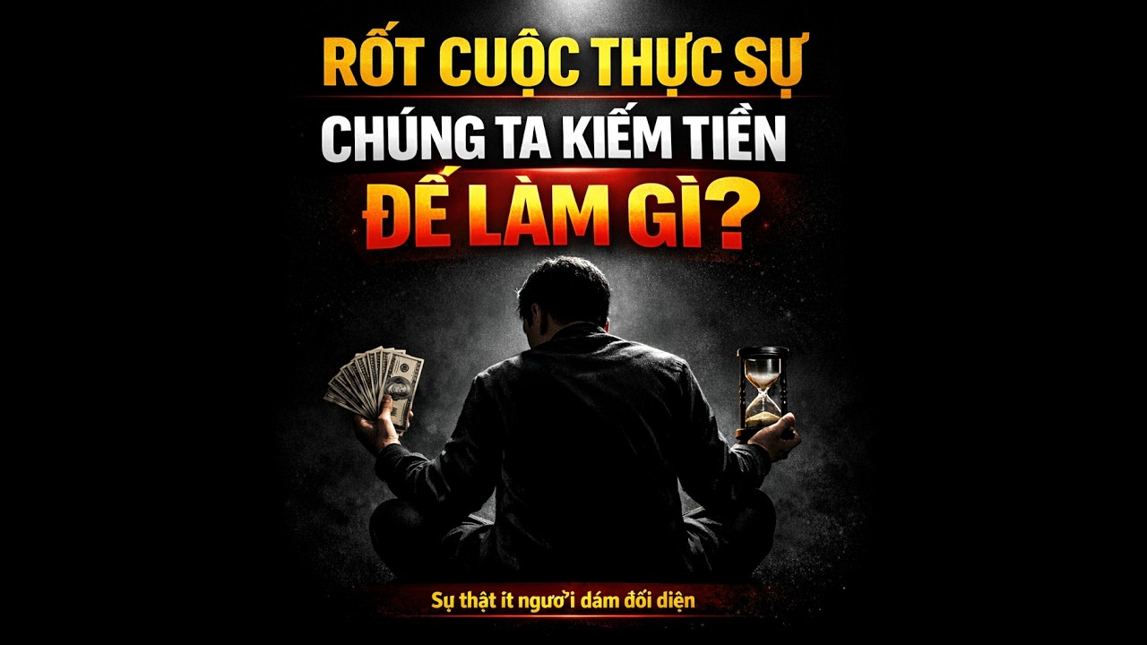 RỐT CUỘC KIẾM TIỀN ĐỂ LÀM GÌ? Sự Thật Về Tự Do Tài Chính Ít Người Nói