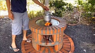家里剩下的砖不要扔还可建造成炉灶Don’t throw the leftover bricks at home and can also be built into stoves