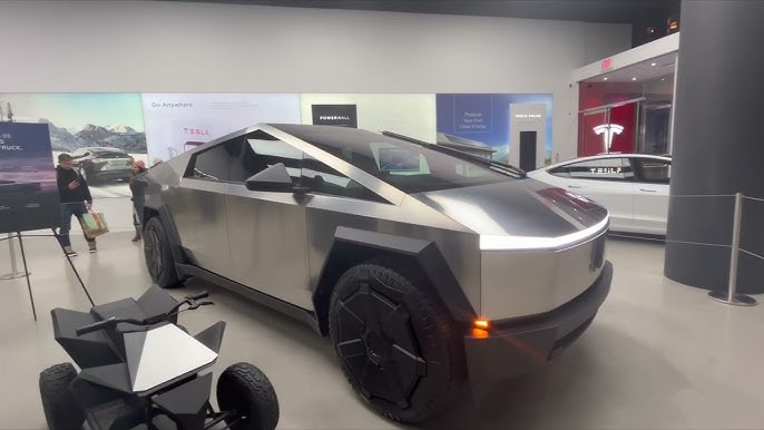 Have you seen the new CyberTruck in person? - YouTube