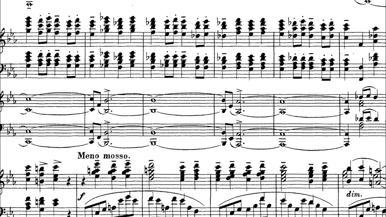 Rachmaninov Piano Concerto n.2 Op. 18 (II, III)