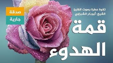 تلاوة قمة في الهدوء لسورة الكهف بصوت القارئ أبوبكر الشبراوي Surah Al-Kahf