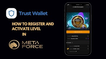 trust wallet registration in meta force | level activation | #metaforce #forsage #networkmarketing