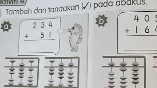 Matematik tahun 2 - tambah buku Aktiviti ms 34