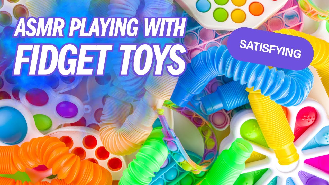 ASMR Playing With Fidget Toys Live Stream #asmr #fidgettoys #live # ...