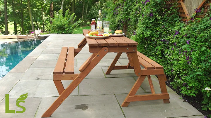 FPTB7104   Convertible Picnic Table & Garden Bench