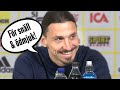 Zlatans presskonferens – BEST OF!
