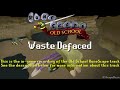 Old school runescape soundtrack waste defaced