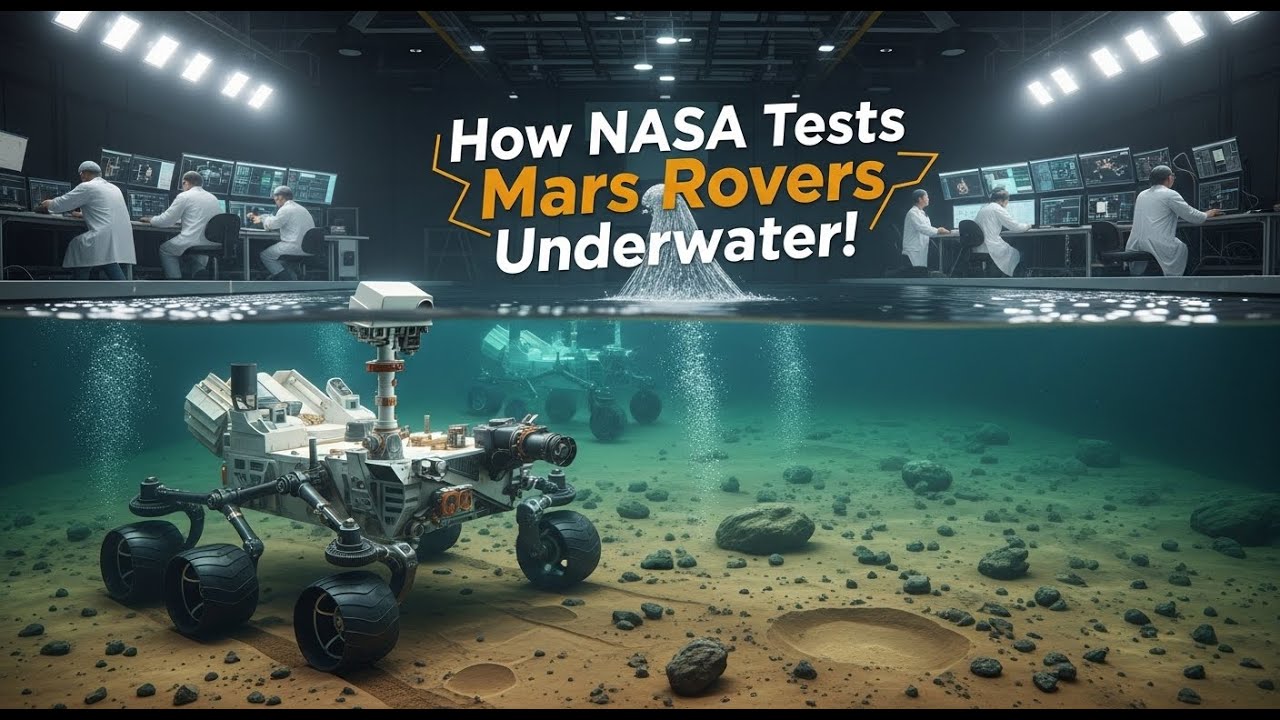 How NASA Tests Mars Rovers Underwater | Extreme Simulation 🌍🤖 - YouTube