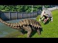 ANKYLOSAURUS MAX Vs INDOMINUS REX - Jurassic World Evolution