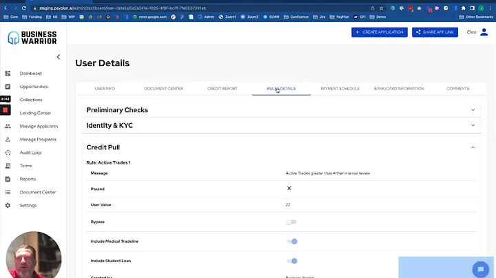 PayPlan - User Configurable Underwriting Rules and...
