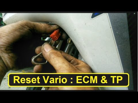 Cara Reset Ecu Dan Tp Vario 125 150 Youtube