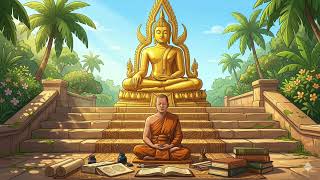 Beneath the Golden Buddha | Calm Study & Meditation Music