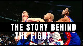 Charles Barkley vs Laimbeer Fight Story - Beef History