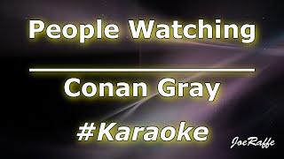 Conan Gray - People Watching (Karaoke)