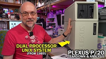 What is this rare multi-user UNIX workstation? (Plexus P/20)