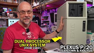 What is this rare multiuser UNIX workstation? (Plexus P/20)