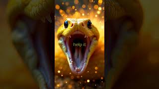 Can This Snake See in the Dark? 🐍✨ #SnakeFacts #NatureKids