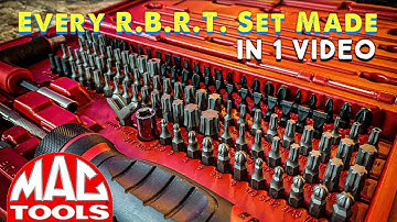 Mac Tools: Full Line Of R.B.R.T. Everything Made With R.B.R.T. Technology