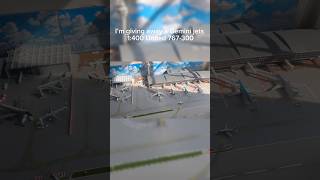 Do you want a free model? #airplane #1400scale #aviation #automobile