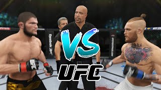 Khabib Nurmagomedov vs. Conor McGregor | EA Sports UFC 4 - K1 Rules o