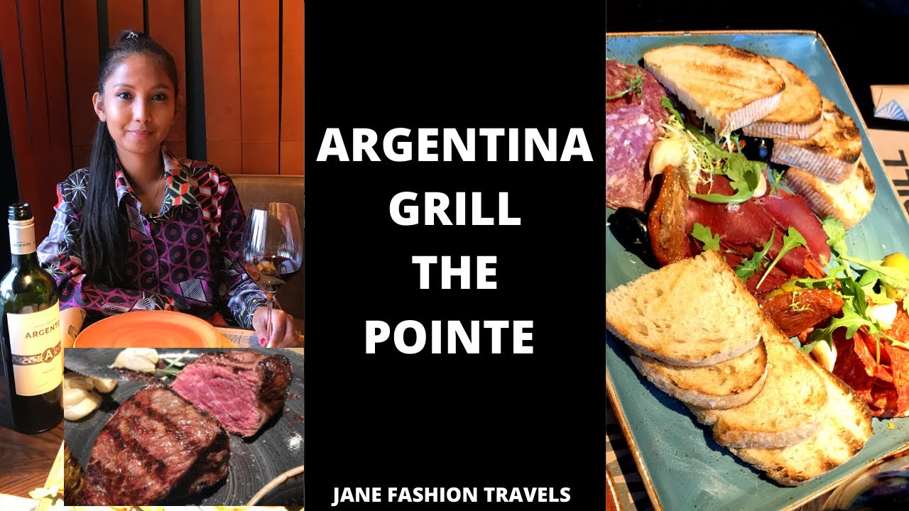 Argentina Grill, Dubai, The Pointe, Vlog, Jane Fashion Travels