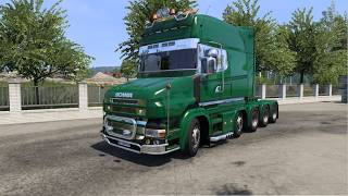 ETS2 | Scania T Mod | Realistic Truck Driving | Euro Truck Simulator 2 Car Mod | PC Gameplay #ets2