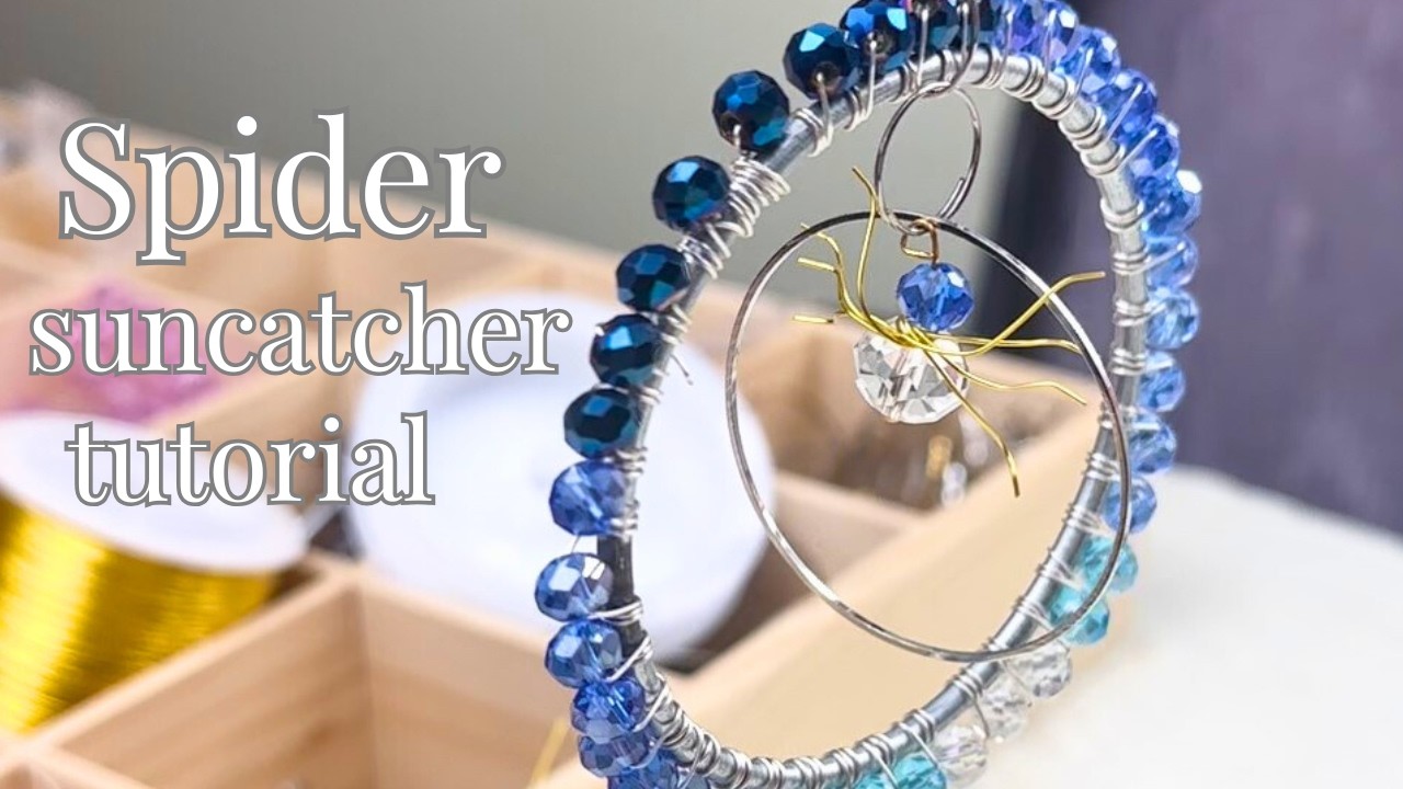 Craft This Cute Spider Suncatcher In 5 Minutes 🕷️