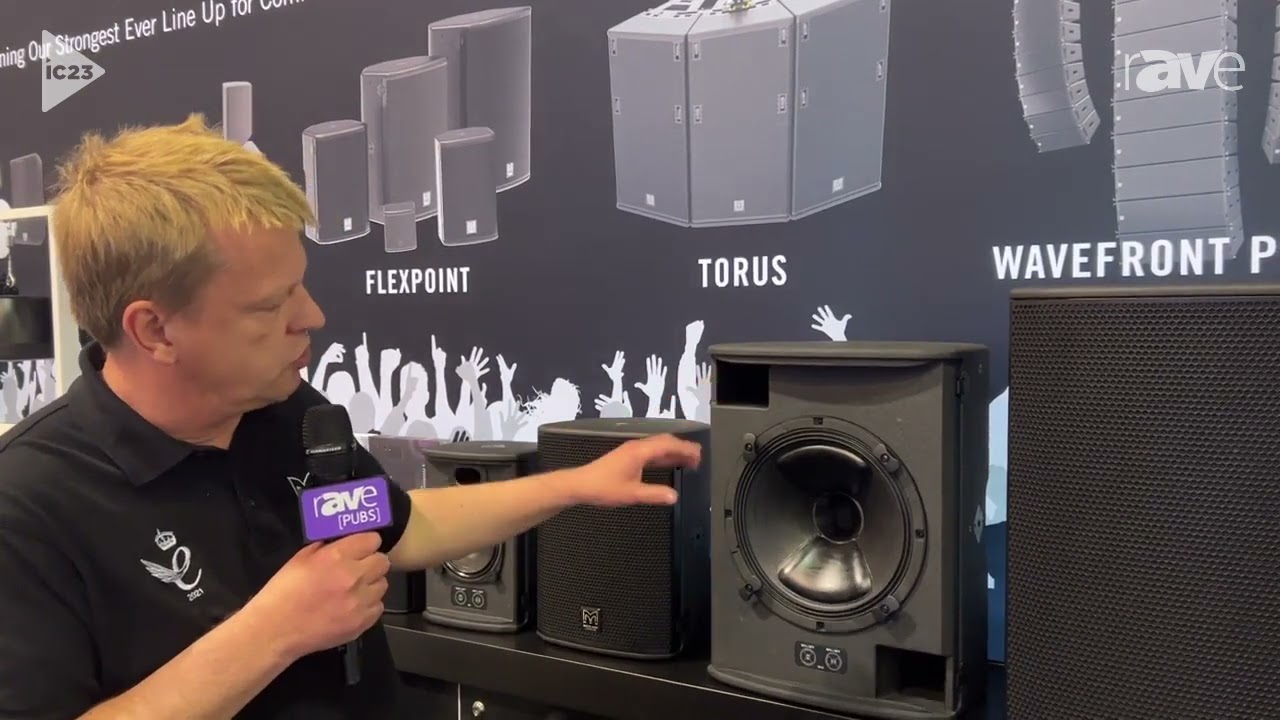 InfoComm 2023: Martin Audio Introduces FlexPoint Series Portable Coaxial Speakers