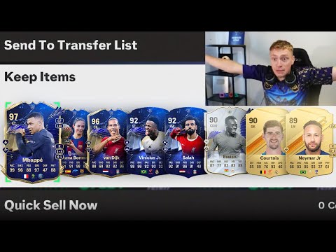 MY BEST TEAM OF THE YEAR PACKS 🤩 FC 24 ULTIMATE TEAM 🔥