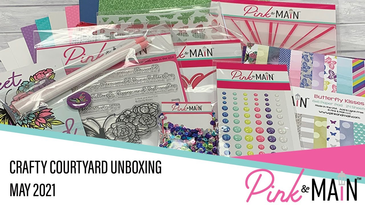 May 2021 Crafty Courtyard Kit Unboxing
