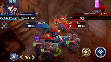 [The Alchemist Code] Dark Phantom Part 1 | Hard Boss Semi-auto run