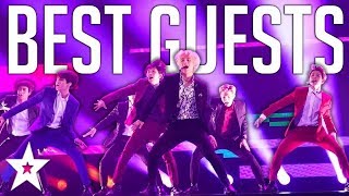 TOP 5 GUESTS On America&#39;s Got Talent! Including One Direction, BTS And MORE | Got Talent Global