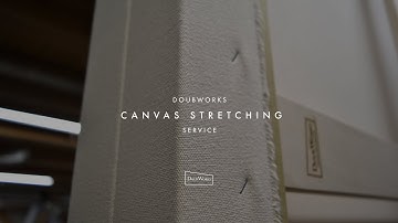 DoubWorks Canvas Stretching Service
