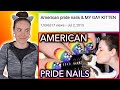 Reacting To My Old Pride Nail Art Video (and Recreating It)