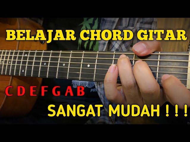 BELAJAR CHORD/KUNCI GITAR UNTUK PEMULA | SHOWROOMGUITAR OFFICIAL class=