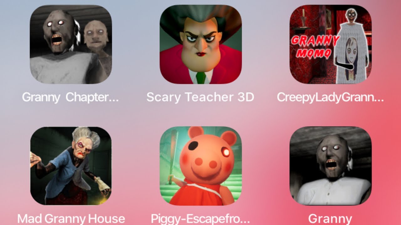 Scary Teacher 3d Piggy Escape Granny 2 Horror Game Fgteev Chapter - fgteev playing roblox granny