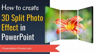 How to Create 3D Split Photo Effect: PowerPoint Tutorial (2018)