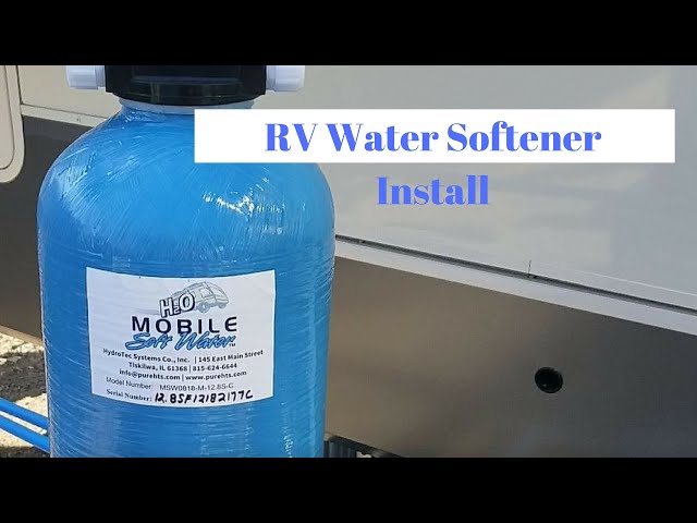 RV Water Softeners - Are They Worth It? 