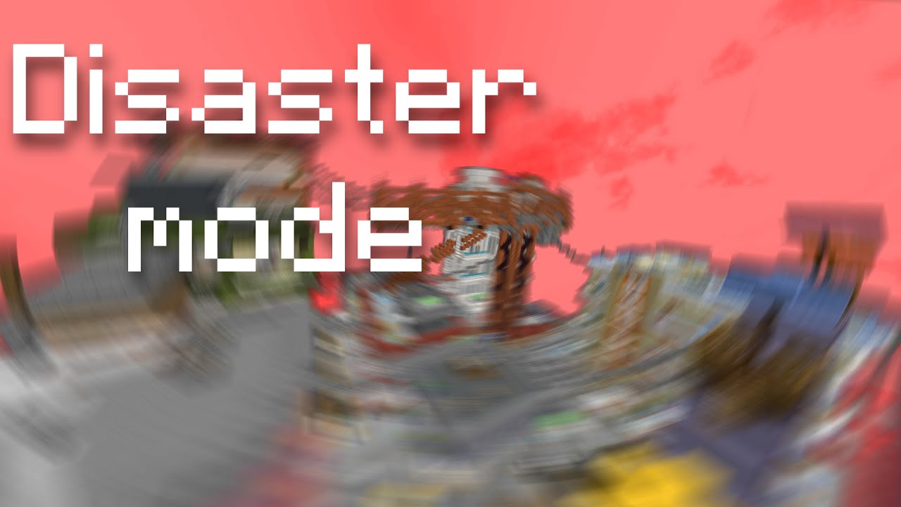 New Disasters game on hypixel - YouTube