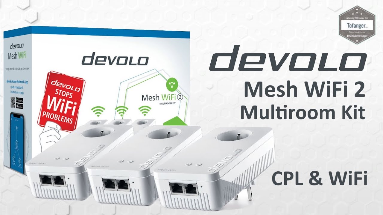 devolo MESH WiFi2 Multiroom Kit - The easy Powerline and WiFi network -  Unboxing 