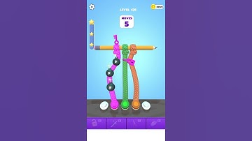 Tangle master 3D / New iOS game play #428 #shorts