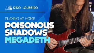 Playing at home Poisonous Shadows MEGADETH chords